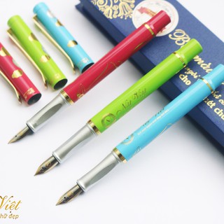 Bút mài luyện chữ đẹp Nét Việt NV801 - nét thanh nét đậm - tặng hộp