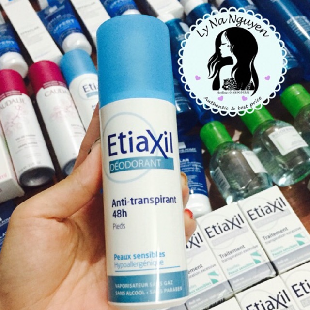 (FREE SHIP) Xịt hôi chân Etiaxil (Pháp)