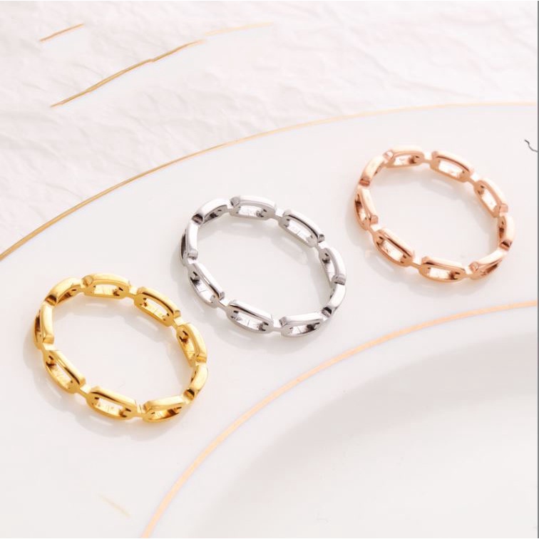 Nhẫn Nữ TITAN thời trang cá tính, thời trang phong cách Hàn Quốc mới nhất