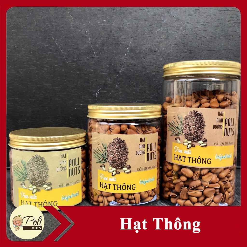 Hạt Thông Polinuts Nhập Khẩu Mỹ Loại Size Đại Giá Tốt Hũ 300g / 400g / 500g | BigBuy360 - bigbuy360.vn