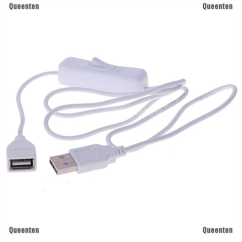 Cáp chuyển đổi 1m cổng USB với công tắc bật/ tắt cho đèn/quạt USB