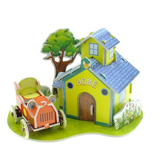 COMBO 100 BỘ MÔ HÌNH 3D GIẤY CUTE