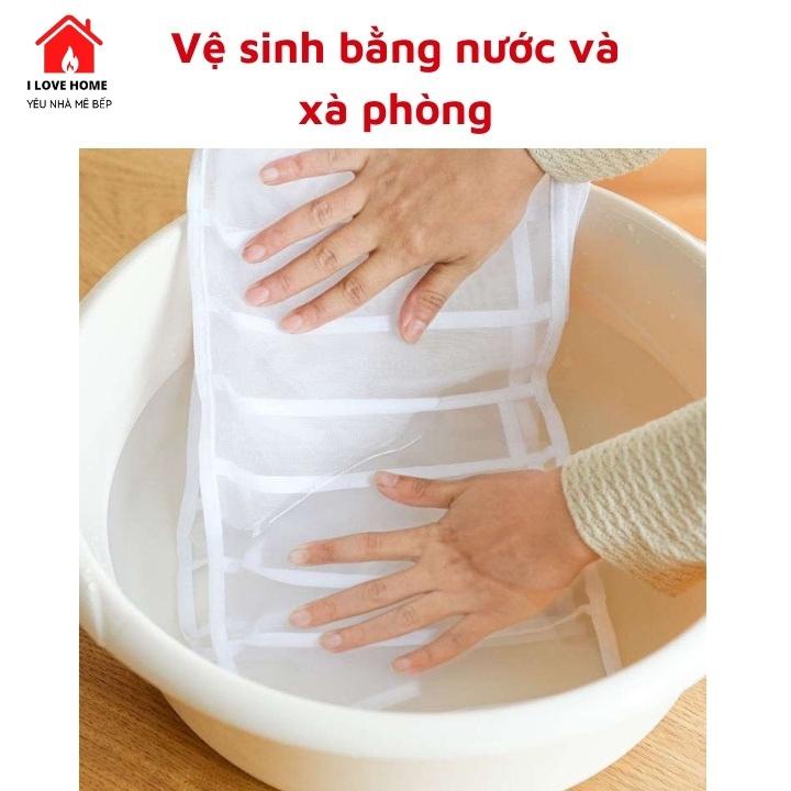 Túi vải đựng tủ quần áo size to 7 ngăn, túi chia ngăn đựng đồ lót, quần jean