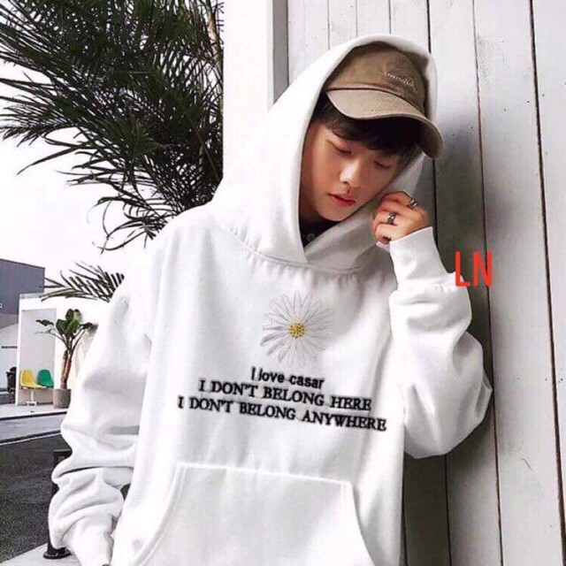 [FREESHIP ĐƠN TỪ 50K] Áo hoodie I Love hoa LNG0919
