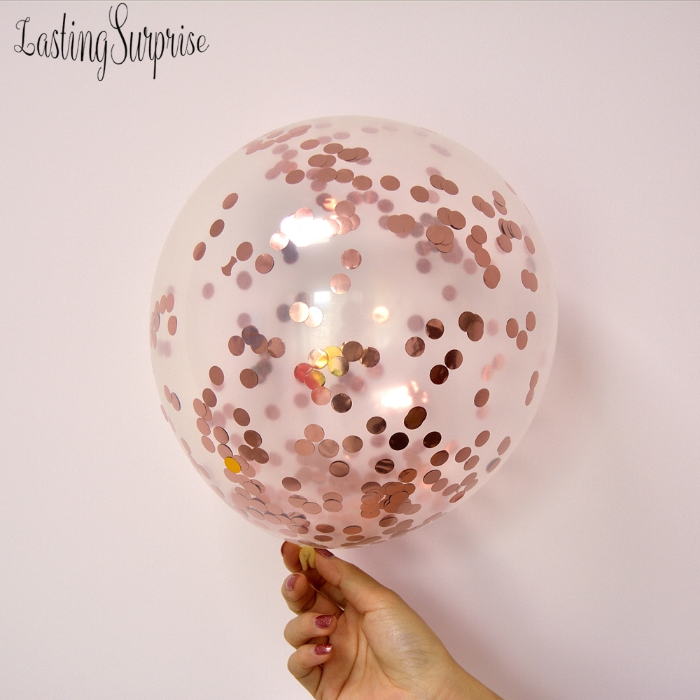 Bộ 5 bóng bay 12 inch trang trí lễ Valentine hoặc ngày lễ tình nhân