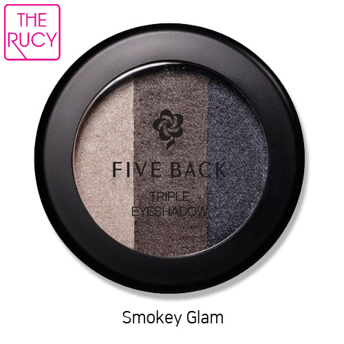 Mua 2 tặng 1 - Phấn mắt phối 3 màu The Rucy Five Back Triple Eyeshadow 3g