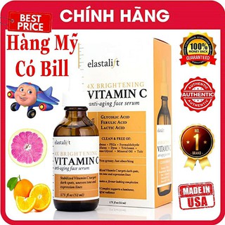 Elastalift Vitamin C Serum Dưỡng Trắng Da, Giảm Thâm Nám Hàng Mỹ Cam Kết Chính Hãng