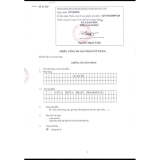[TUYỂN SỈ - CTV] SỮA RỬA MẶT MAROSA LACO