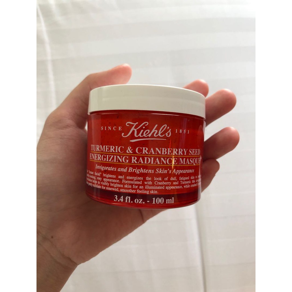 Mặt nạ nghệ Kiehl's Turmeric & Cranberry Seed Energizing Radiance Masque 100ml