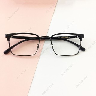 Gọng Kính Cận Chữ Nhật Kim Loại Lani 770 - Kính Mắt Thời Trang Hàn Quốc