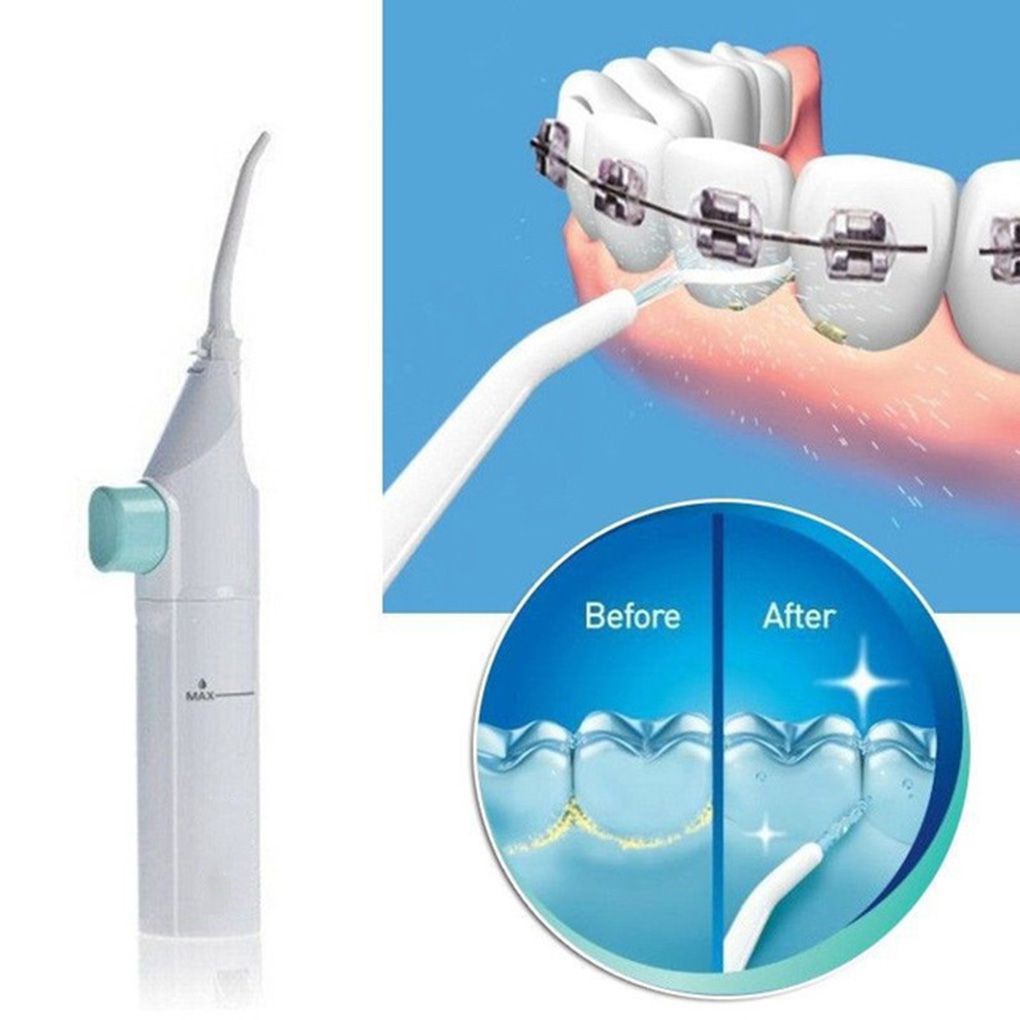 Tăm nước áp suất cao làm sạch và trắng răng vệ sinh nha khoa