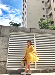 Baby doll hoa vàng