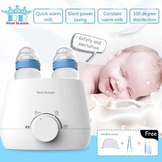 Real bubee máy hâm nóng sữa 3 trong 1 cho bình sữa 3 pin