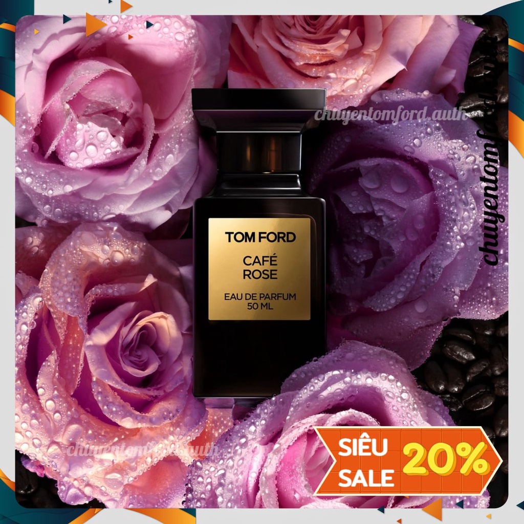 [𝔅𝔢𝔢❅] Nước Hoa Tom Ford Cafe Rose 5ml/10ml [𝔅𝔢𝔢❅]