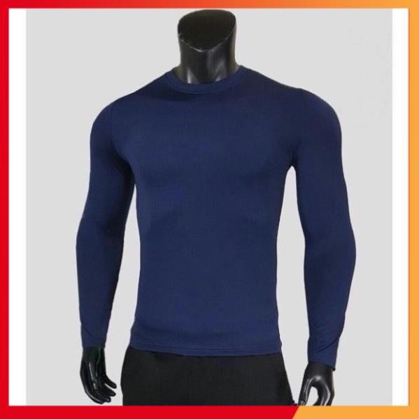 Hàng Cao Cấp -  FreeShip -  Áo giữ nhiệt nam Áo dài tay áo thể thao nam 6 màu trơn | BigBuy360 - bigbuy360.vn