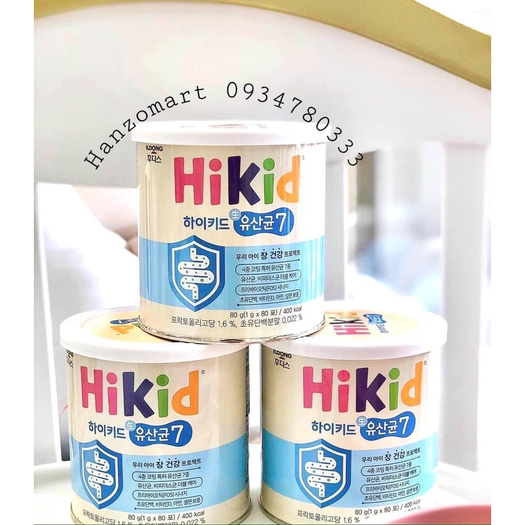 Sữa non men 2in1 Hikid kết hợp 80 gói - Nội Địa Hàn Quốc
