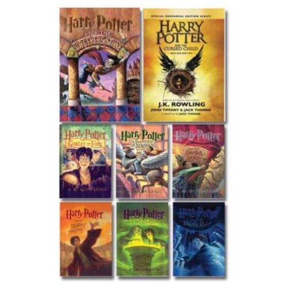 Harry Potter - Tiếng anh ( Full 8q ) - tặng file nghe mp3
