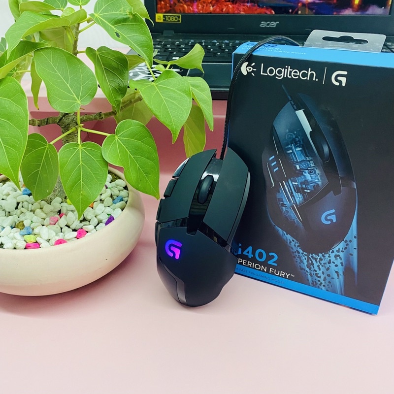 Chuột gaming máy tính có dây logitech G402 HYPERION FURY lên đến 4000DPI