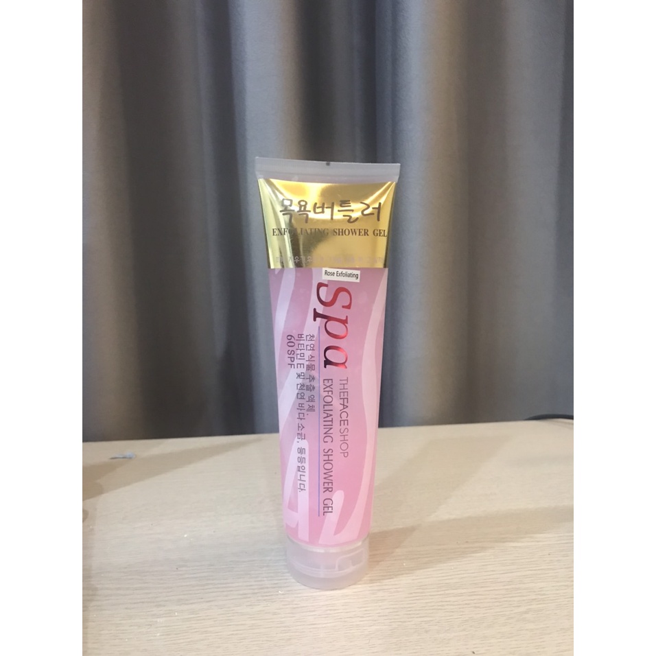 Tẩy tế bào chết SPA Hàn Quốc 350ml - Gel tẩy tế bào chết toàn thân, dưỡng da trắng sáng, tẩy da chết body