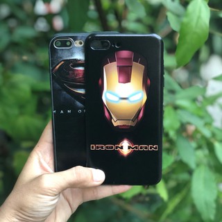 ỐP LƯNG SILICON 4D SIÊU ANH HÙNG MARVEL cho IPHONE
