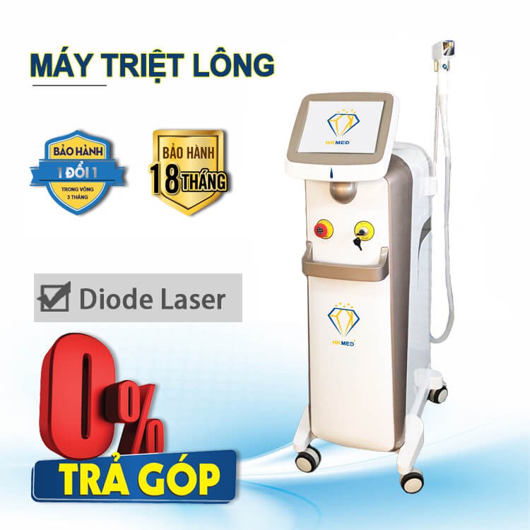 Máy triệt lông DIODE LASER 810NM HK-DD4 (Bảo hành 18 tháng)