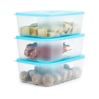 Set 6 Hộp trữ đông tupperware 1,5l