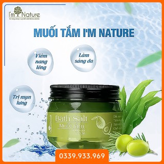 (TẶNG QUÀ 150K) Muối Tắm Thảo Mộc I'm Nature - Hỗ Trợ Giảm Mụn Lưng, Viêm Nang Lông 220g