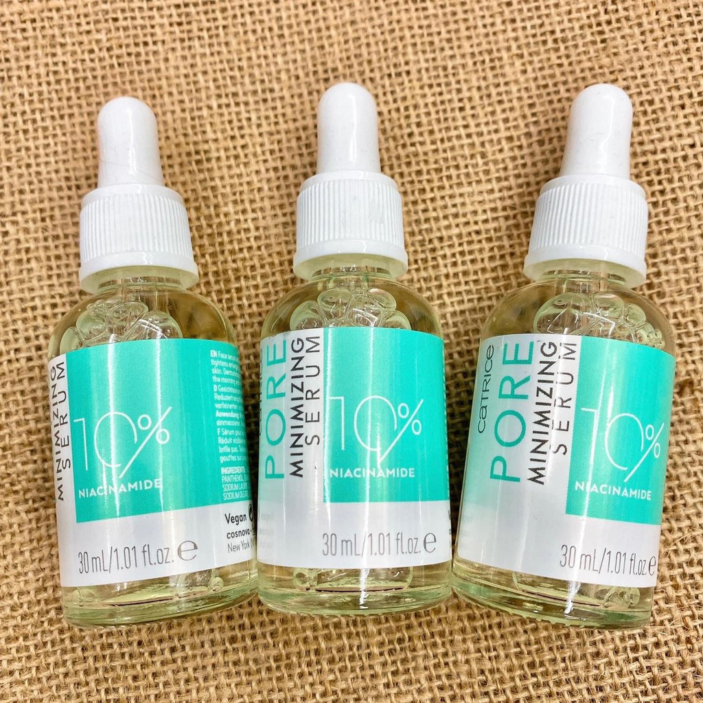 TINH CHẤT LÀM SE KHÍT LỖ CHÂN LÔNG Catrice Pore Minimizing Niacinamide 10%