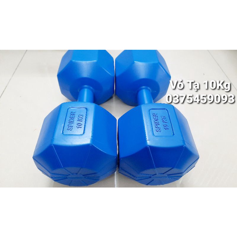 Bộ 2 Vỏ Tạ Hình Bát Giác 10Kg ( Vỏ Tạ Giầy)