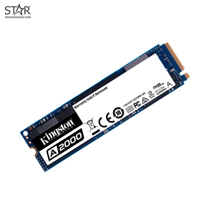 Ổ cứng SSD 250G Kingston A2000 M.2 NVMe PCIe Gen3x4 (SA2000M8/250G)