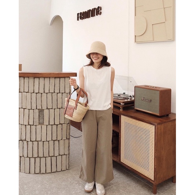 Áo thun sát nách chất thun mềm mịn