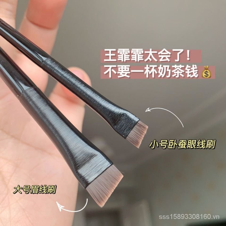 Blade.A-102Bút Kẻ Mắt Tốt Đầu XiênA-101Bàn Chải Lông Mày Vạch Kẻ Mắt Bút Cầm Tay Cọ Trang Điểm Tằm Bàn Chải UCFE