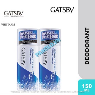 XỊT KHỬ MÙI TOÀN THÂN GATSBY NHẬT BẢN - HƯƠNG NƯỚC HOA BIỂN XANH SIÊU KHÔ THOÁNG, MÁT LẠNH LÂU DÀI
