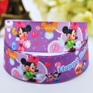 Dây ruy băng hình chuột mickey 7 / 8 ''