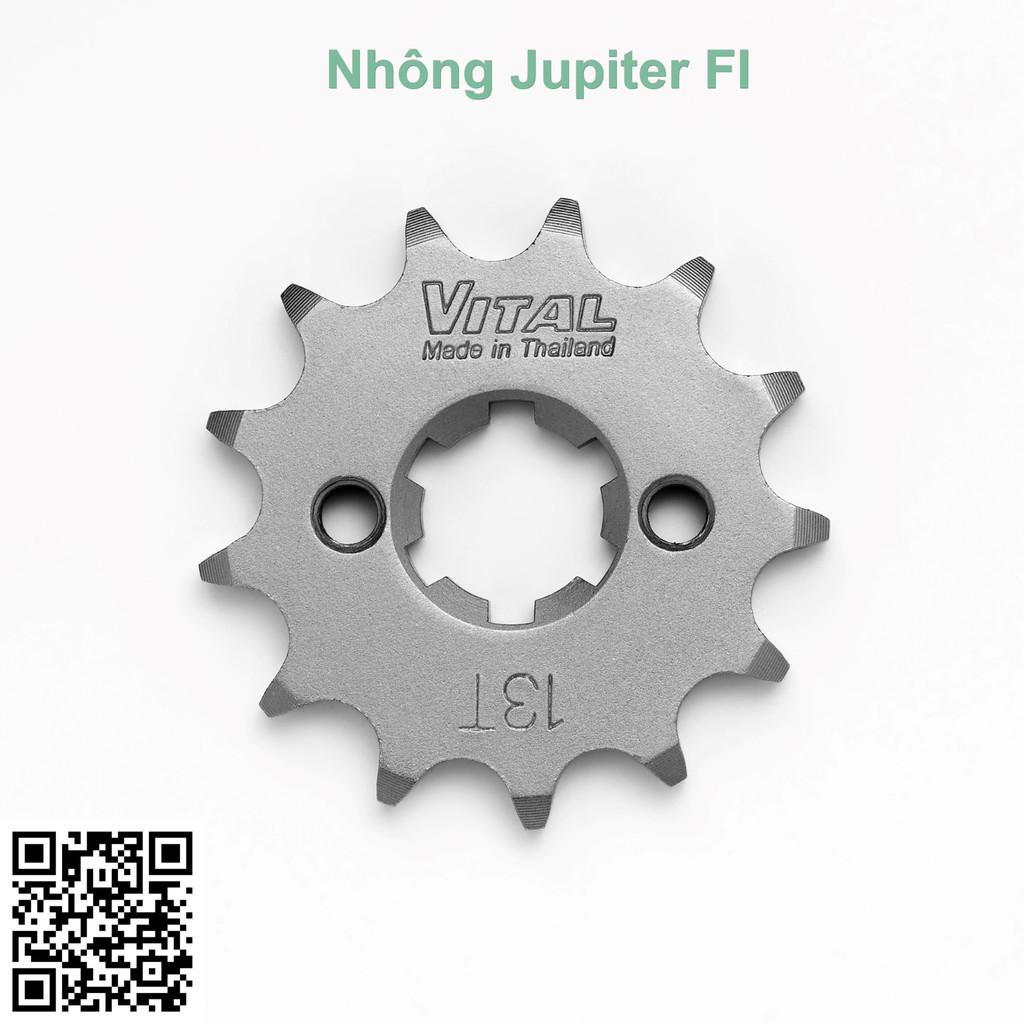 Nhông trước Vital cho Sirius, Sirius FI, Jupiter-R, Juiper-V, Exciter 135, Exciter 150, Taurus, R15, Fz150, MT 15