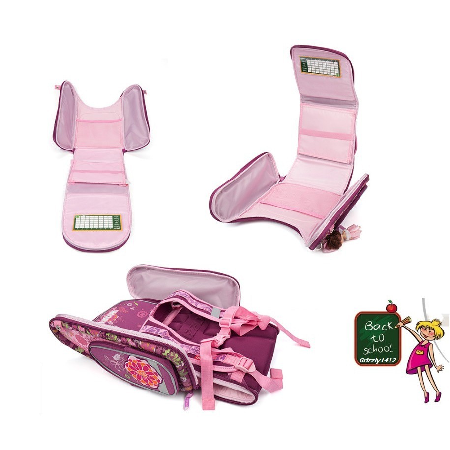 Cặp chống gù Nga GRIZZLY cho bé gái dòng 871