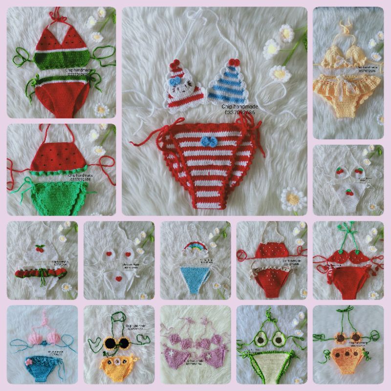 Bikini len cho bé