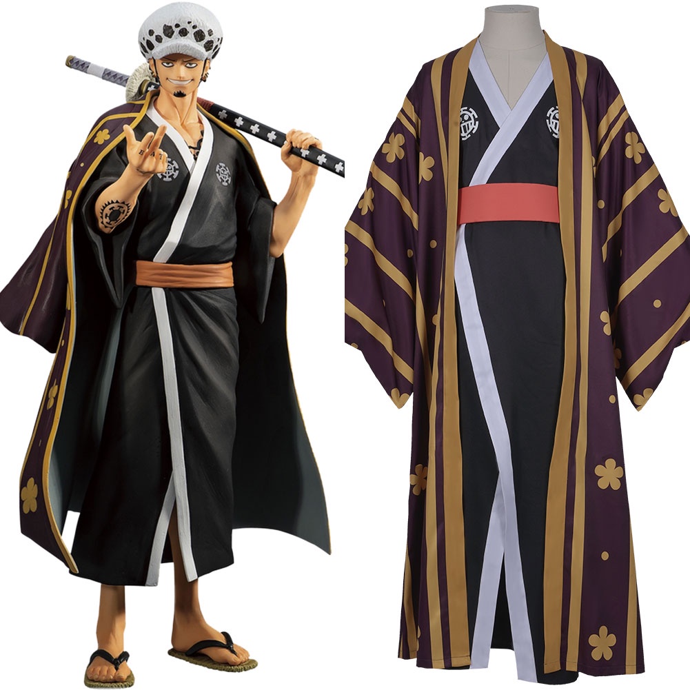 Bộ Đồ Kimono Hóa Trang Nhân Vật Trafalgar D Water Trong One Piece