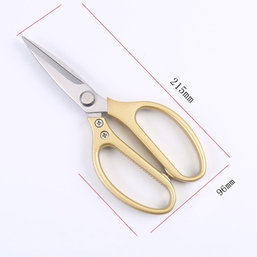 Kéo Cắt Nhà Bếp Đa Năng Hàng Nhật Size Lớn 23cm Lưỡi Dao Sắc Mũi Nhọn Làm Thép Không Gỉ