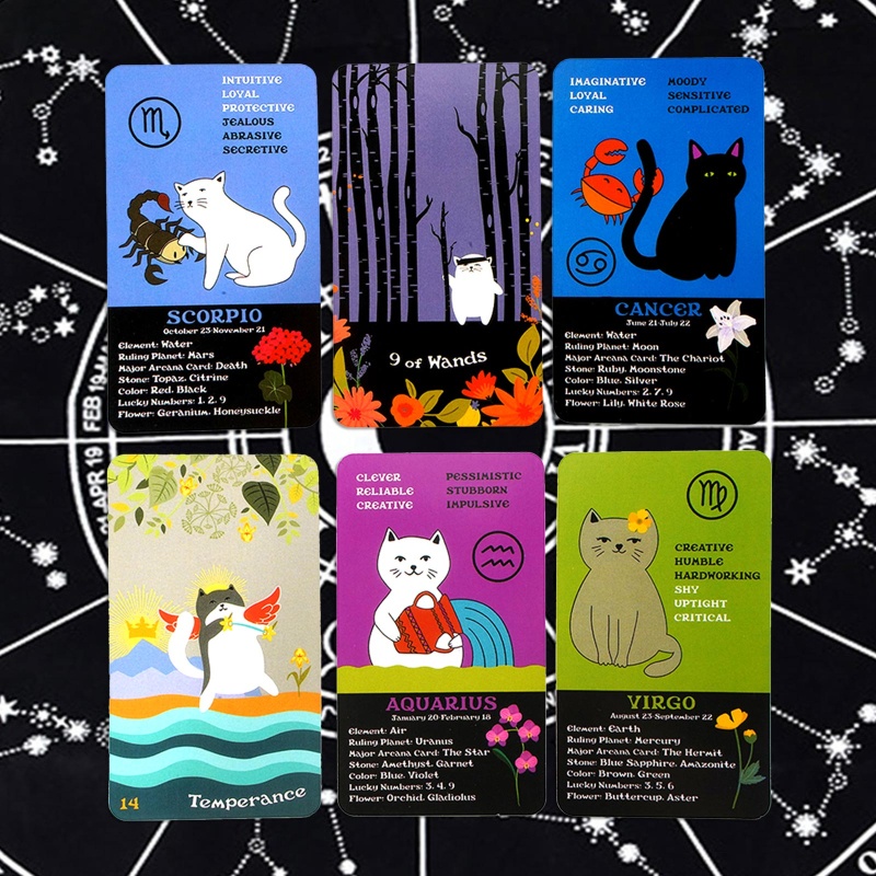 Bộ Bài Tarot Gồm 90 Thẻ Bài Tarot Cổ Điển
