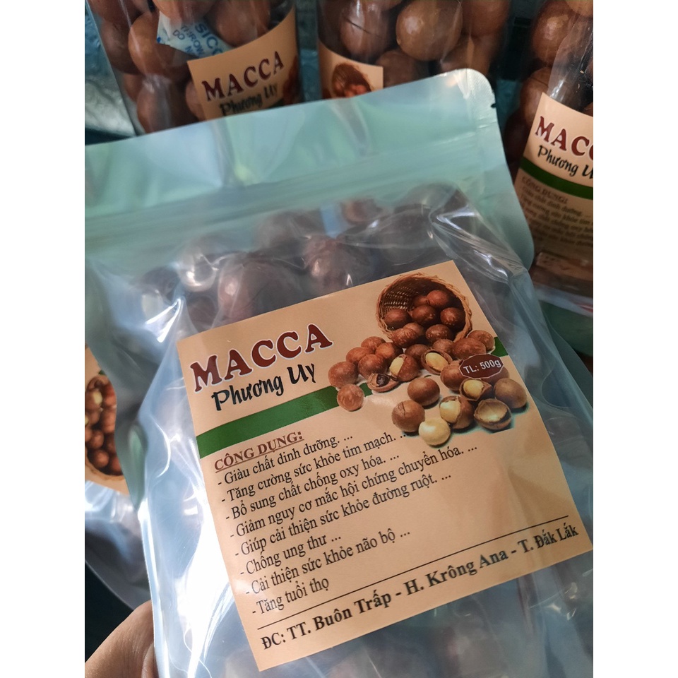 Hạt macca nứt vỏ - (Có tặng dụng cụ tách vỏ) - Loại 1 size lớn