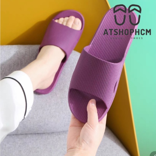 Dép Đi Trong Nhà Cao Cấp Êm Chân, Bám Sàn Không Trơn Trượt, Dép Mang Trong Nhà Cho Cả Nam Và Nữ