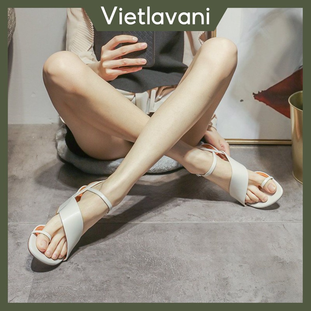 Giày sandal mã XKS44 quai chéo xỏ ngón cao 7P hàng hot 2021 siêu phẩm