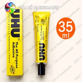 01 tuýp keo dán đa năng uhu - chuẩn công nghệ germany - chuyên dùng cho lĩnh vực handmade, dán gỗ, dán mô hình