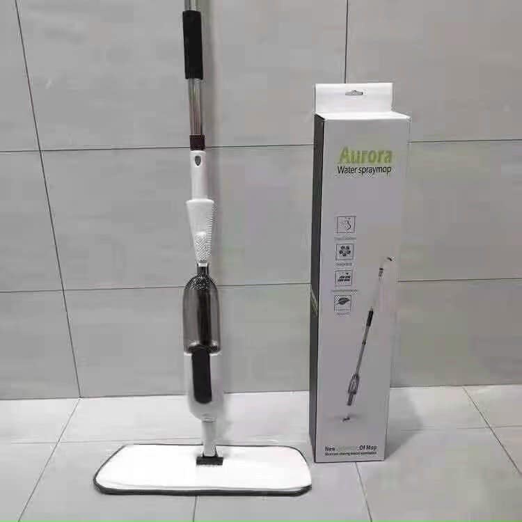 Cây lau nhà thông minh phun sương đầu xoay 360 độ kèm bình xịt nước lau sàn