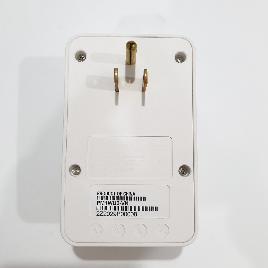 Ổ điện APC Home/Office SurgeArrest 1 Outlet with 2 Port 2.4A USB Charger 230V Việt Nam - Hàng Chính Hãng
