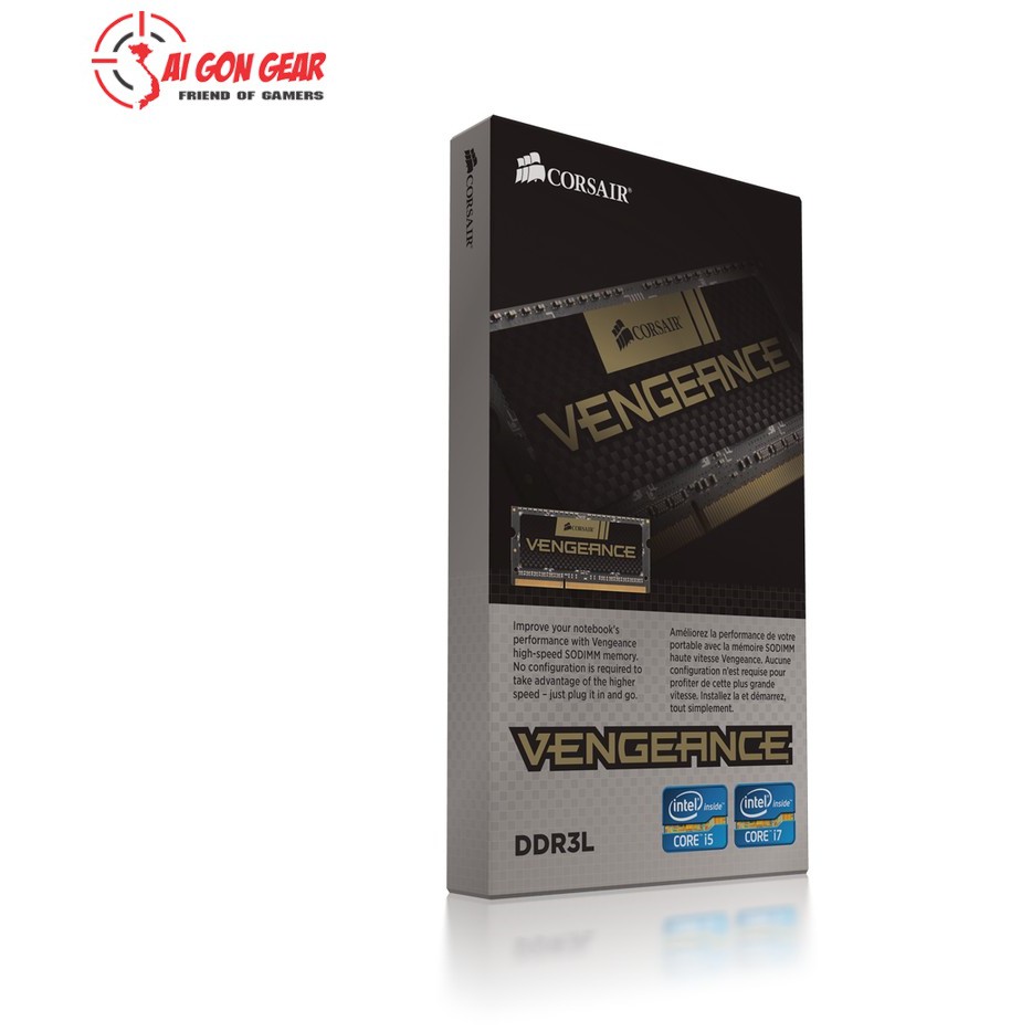 Ram Laptop Corsair DDR3 8GB 1333 / 1600Nhz 1x204 SODIMM