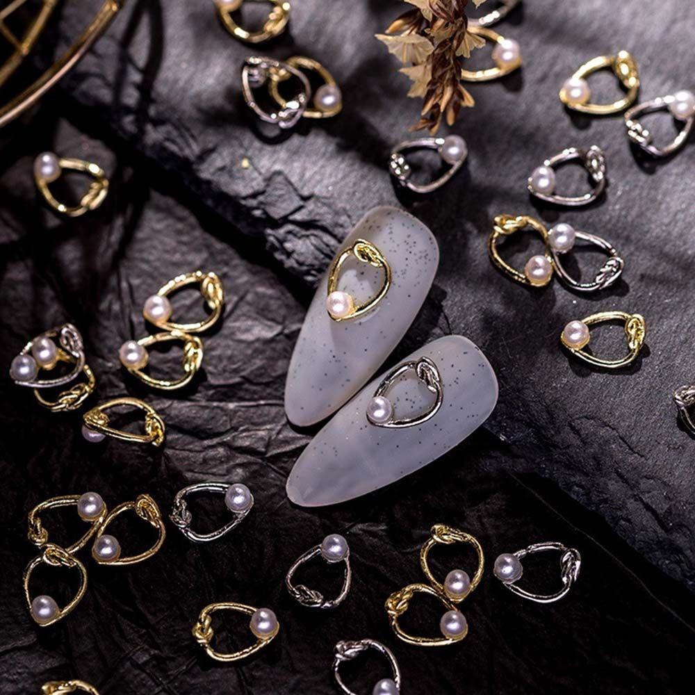 Phụ Kiện Khung Chuyên Dụng Chất Lượng|Phụ Kiện Trang Trí Móng Tay Bằng Hợp Kim Phong Cách Nhật Bản Thời Trang