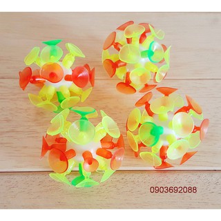 Combo 5 Sticky Ball 6cm tại Ivy Store, dụng cụ banh ném dính giúp bé học tiếp thu nhanh và phát triển thể chất