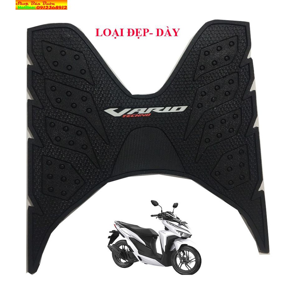 THẢM GÁC CHÂN VARIO CAO SU 2018-2019 KIỂU THAILAND- VỪA KHÍT